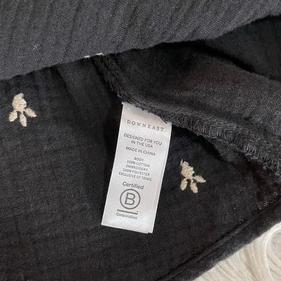 NWT | Downeast | Embroidered Top - Picture 8 of 13